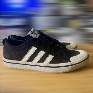 Adidas Black and White Sneakers